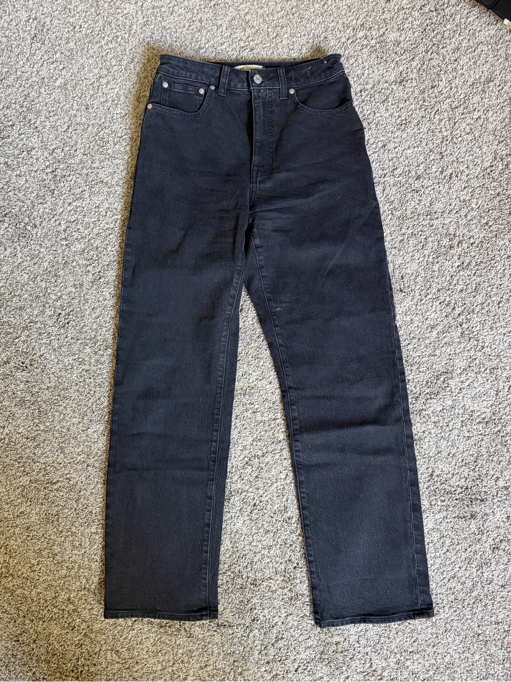 Women’s Madewell Curvy 90s Straight-Leg Jeans